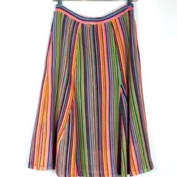 Anthropology Maeve womans Aline skirt small Crochet BoxS - Picture 5 of 5